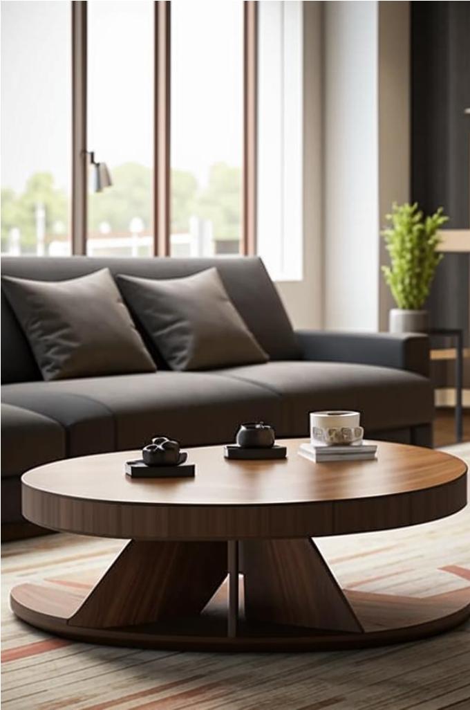 Elegant Wooden Coffee Table